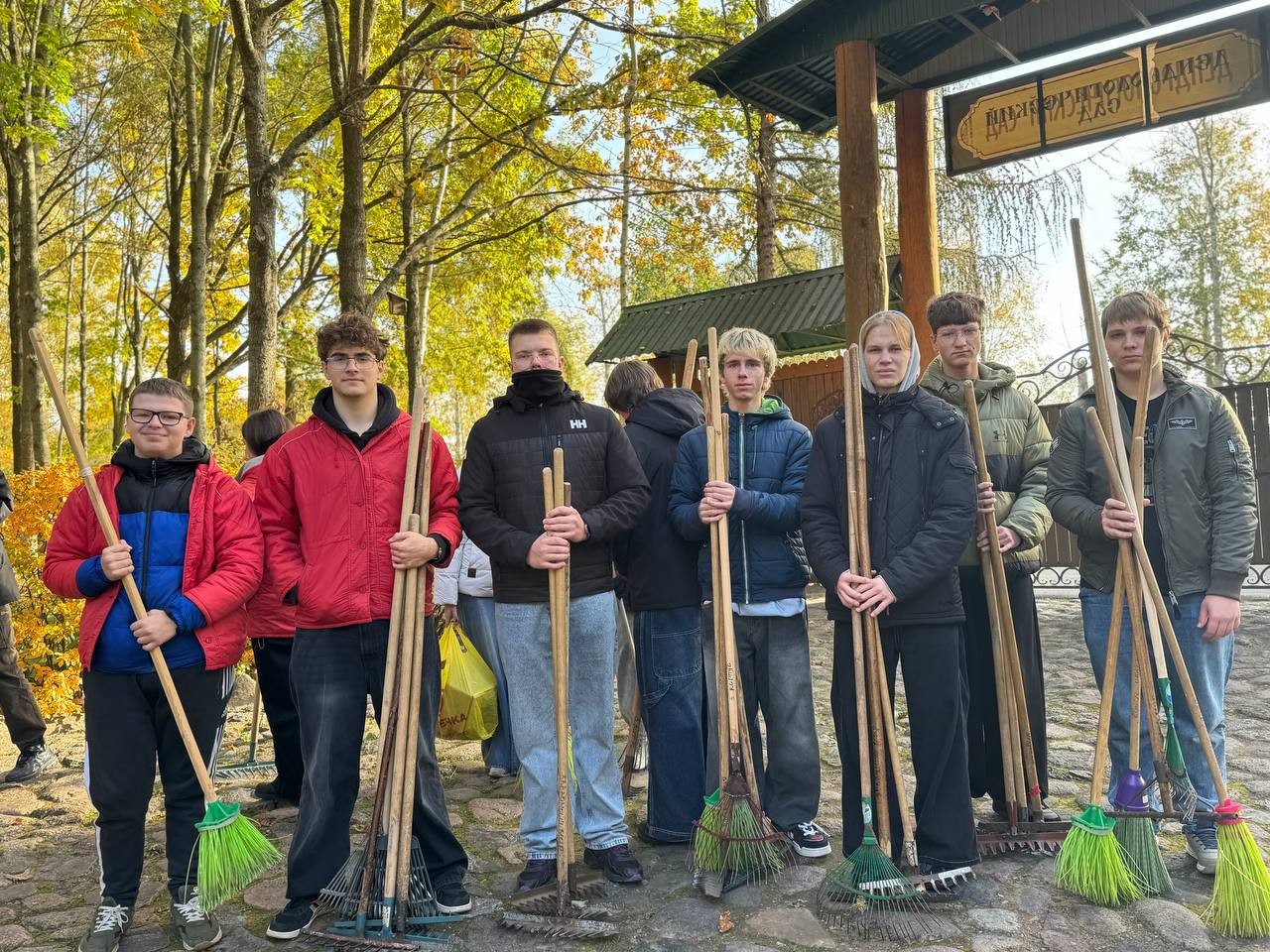 Выездная трудовая акция «Под кронами добра»