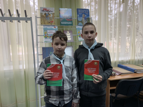 Книжная выставка «День Конституции Республики Беларусь»