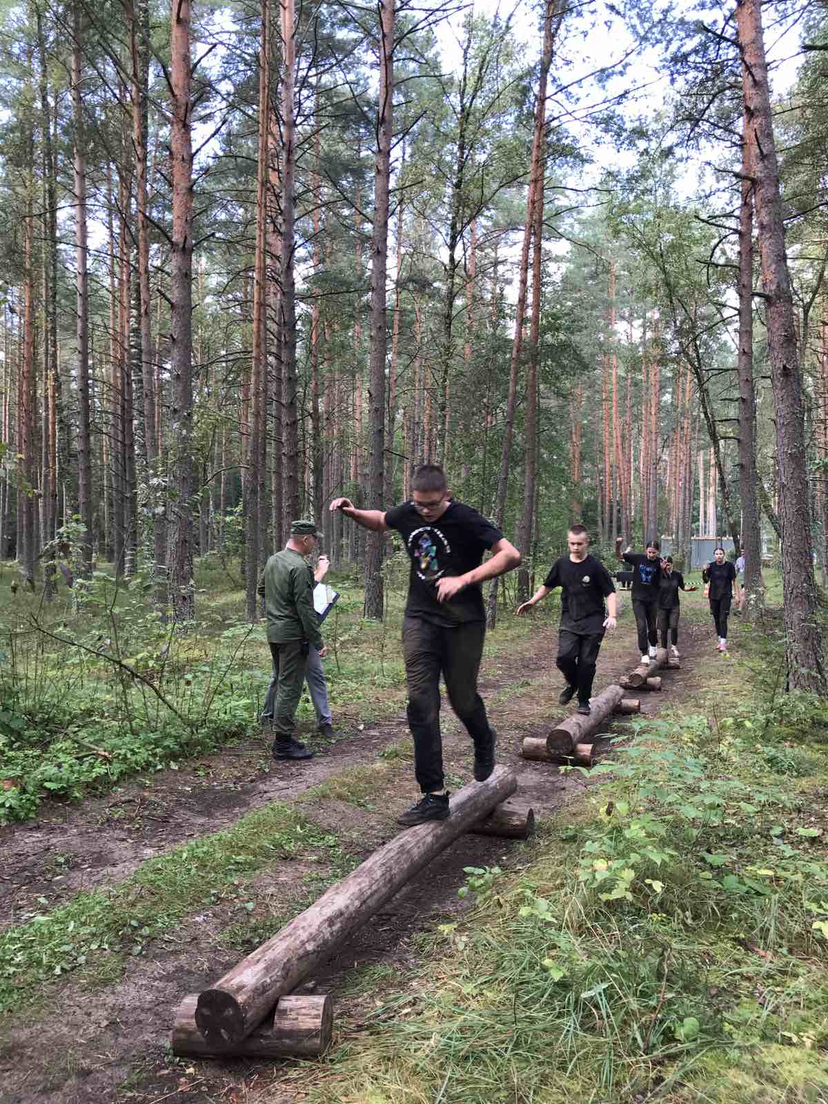 Военно-спортивная эстафета «Ураган» 13.09.2024