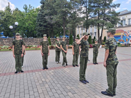 Занятия в «Академии мужества»