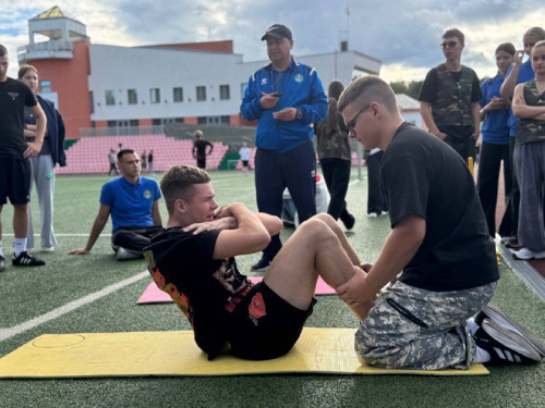 Военно-спортивная игра «Зарница»